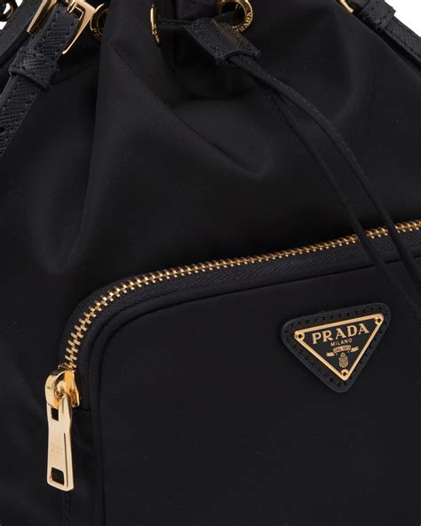 prada duet fabric shoulder bag|prada nylon shoulder bag price.